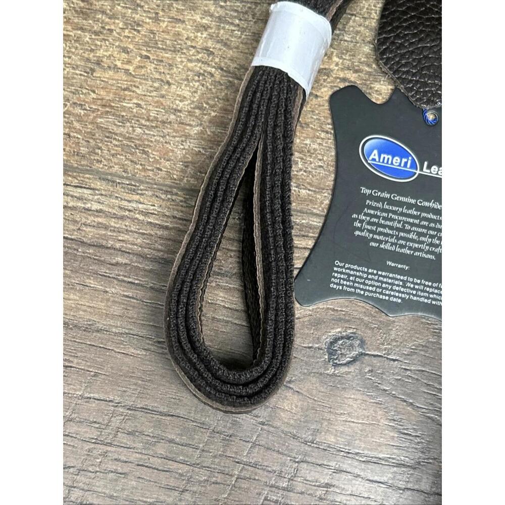 Ameri Leather Purse-Dark Brown-New With Tags-16x1… - image 5